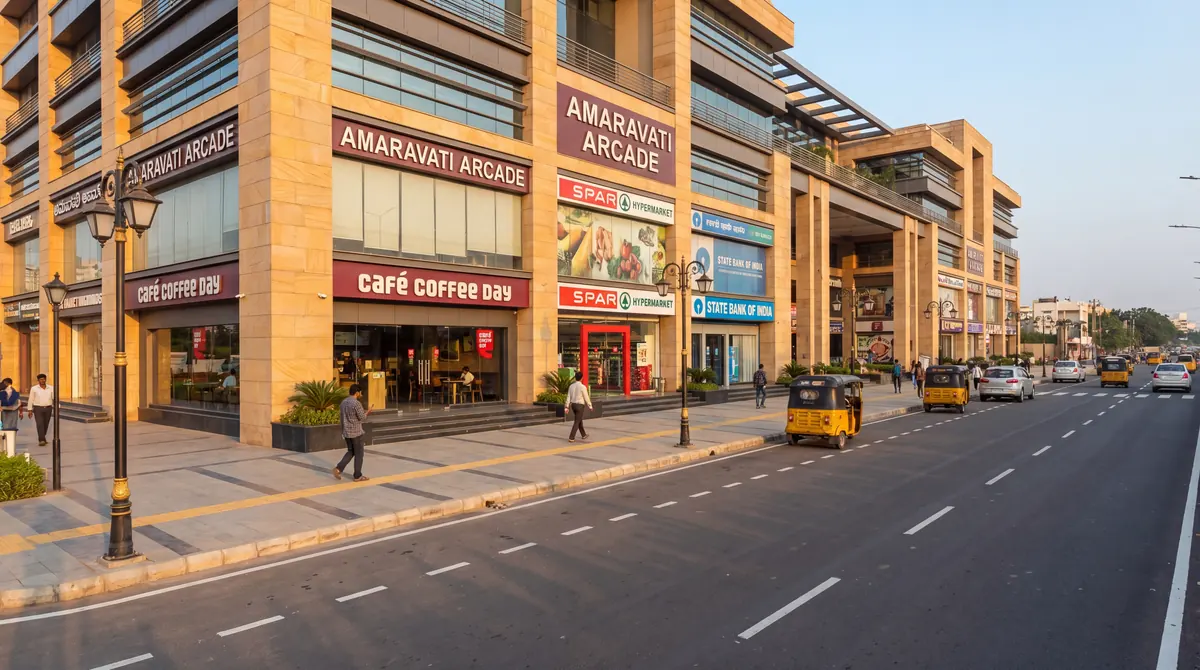 Indian retail shops — shops for sale in Amaravati, ground-floor commercial space in Andhra Pradesh
