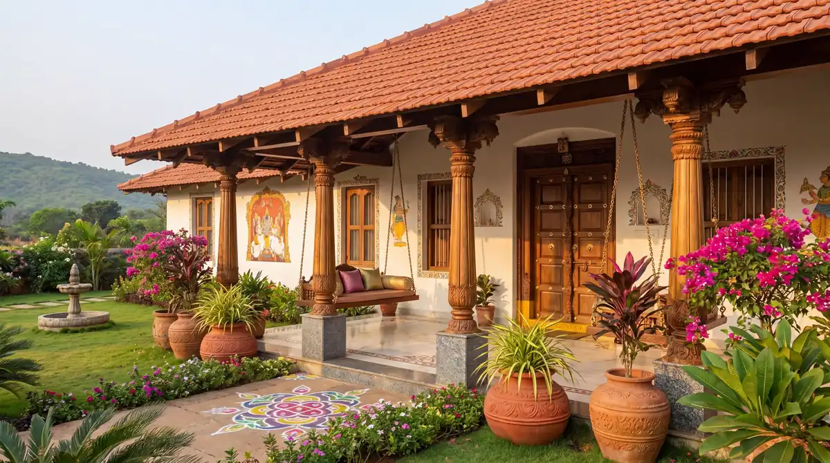Region and roads — farmhouse near Amaravati capital, premium farmhouse Amaravati