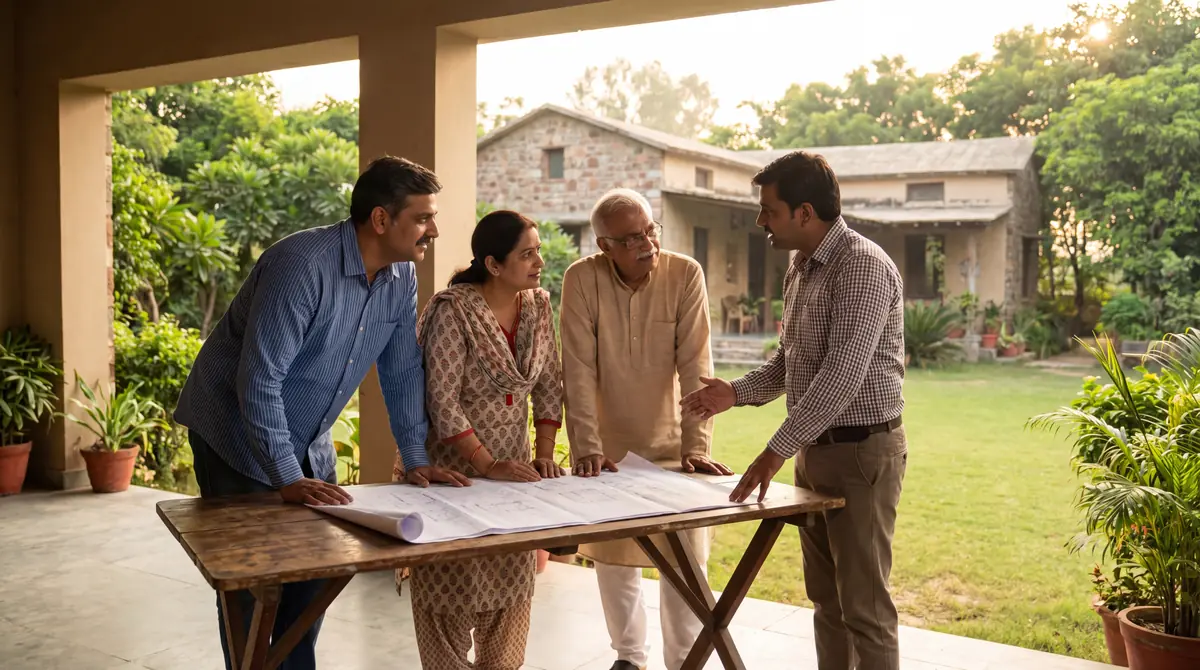 Transparent documentation — farmhouse for sale Amaravati Andhra Pradesh