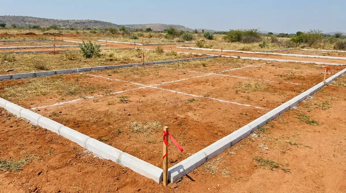 Marked residential plots — Amaravati land for sale, land for sale in Amaravati