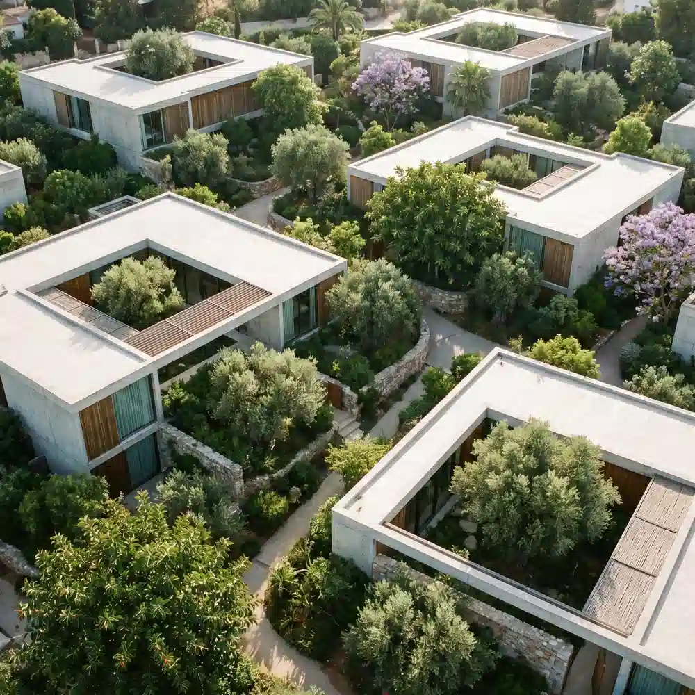 Villas in Numburu — luxury villas with gardens and tree-lined streets